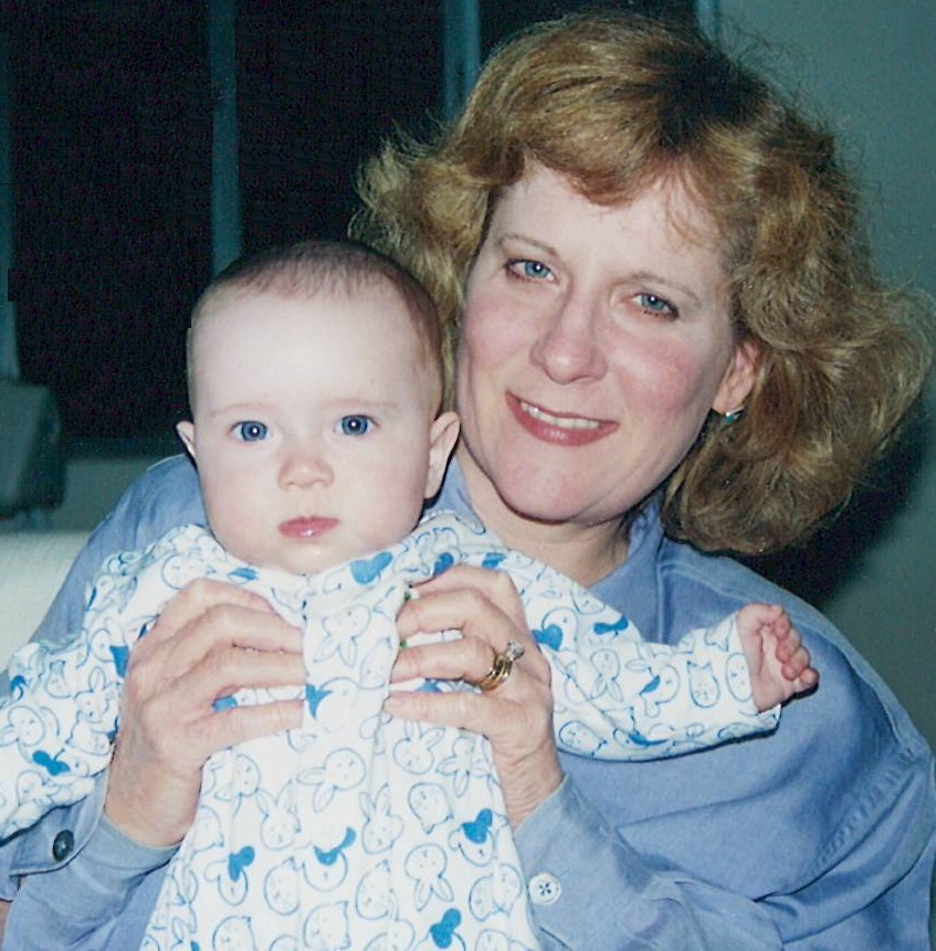 Claire with baby Bekah